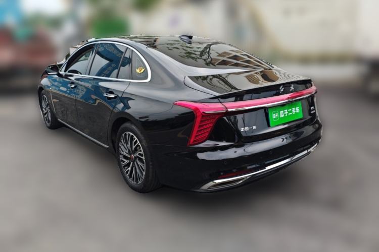 Used Hongqi H5 2024 2.0T Automatic Smart Connect Flagship Edition Rear Left 45 Deg