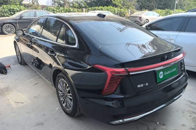 Used Hongqi H5 2024 1.5T DCT Smart Connect Flagship Edition Rear Left 45 Deg