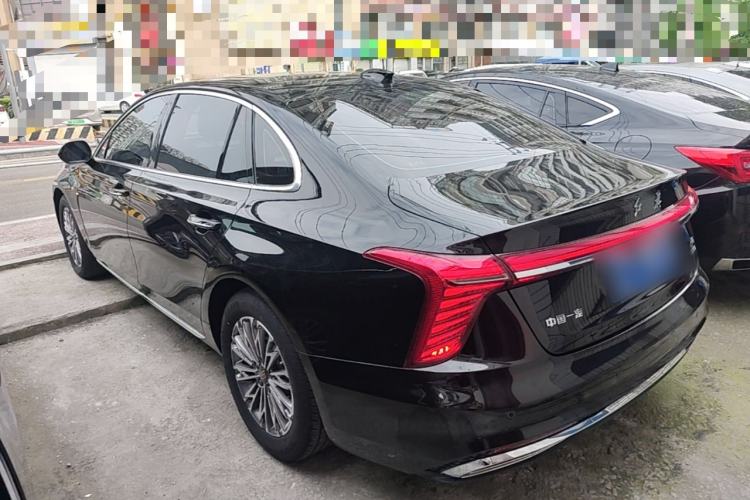 Used Hongqi H5 2024 1.5T DCT Smart Connect Flagship Edition Rear Left 45 Deg