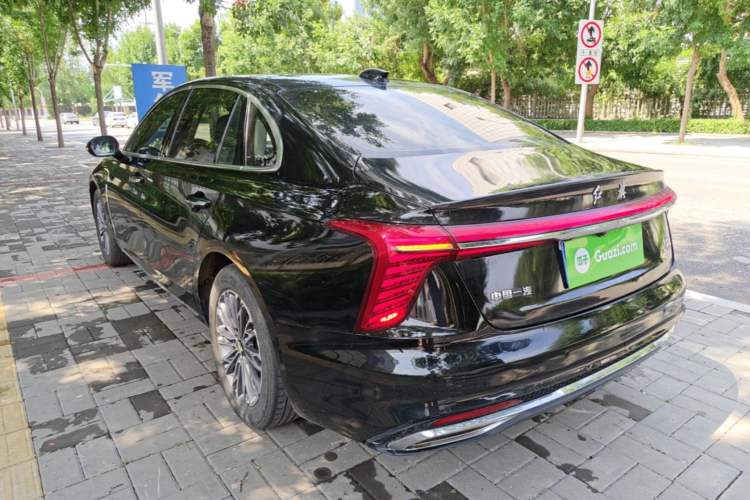 Used Hongqi H5 2024 1.5T DCT Smart Connect Flagship Edition Rear Left 45 Deg
