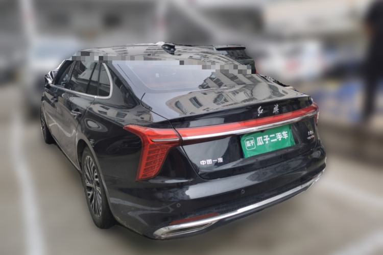Used Hongqi H5 2024 1.5T HEV Smart Connect Flagship Edition Rear Left 45 Deg