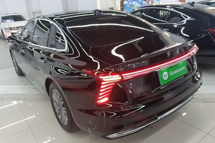 Used Hongqi H5 2024 1.5T DCT Smart Connect Flagship Edition Rear Left 45 Deg