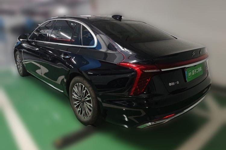 Used Hongqi H5 2024 1.5T DCT Smart Connect Flagship Edition Rear Left 45 Deg