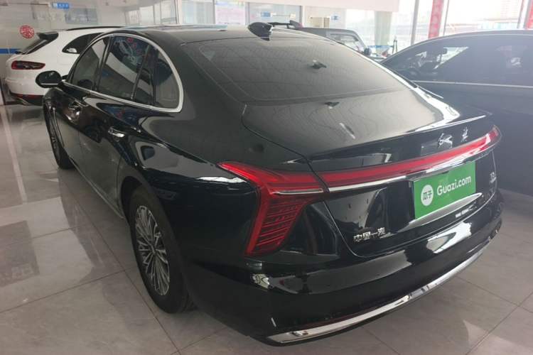 Used Hongqi H5 2024 2.0T Automatic Smart Connect Flagship Edition Rear Left 45 Deg