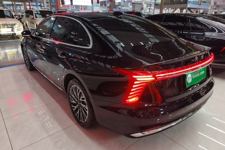 Used Hongqi H5 2024 2.0T Automatic Smart Connect Flagship Edition Rear Left 45 Deg