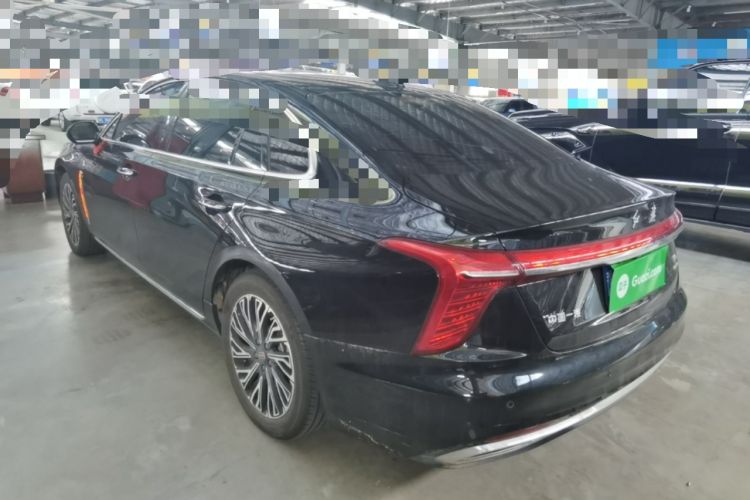 Used Hongqi H5 2024 2.0T Automatic Smart Connect Flagship Edition Rear Left 45 Deg
