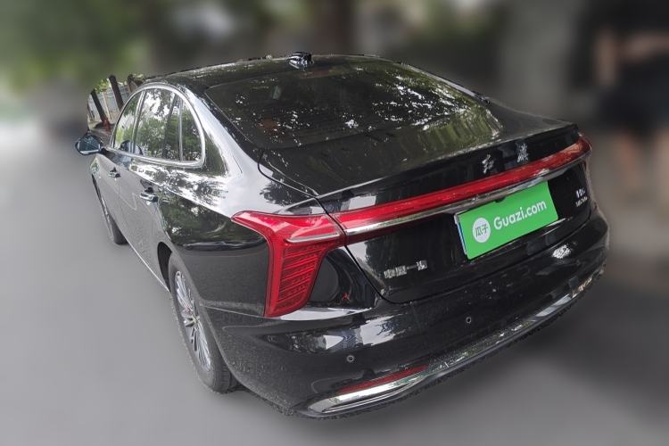 Used Hongqi H5 2024 1.5T DCT Smart Connect Flagship Edition Rear Left 45 Deg