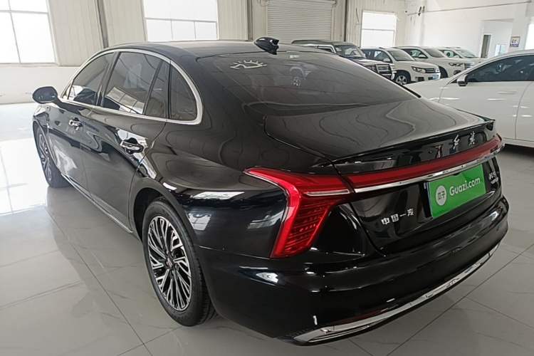 Used Hongqi H5 2024 2.0T Automatic Smart Connect Flagship Edition Rear Left 45 Deg