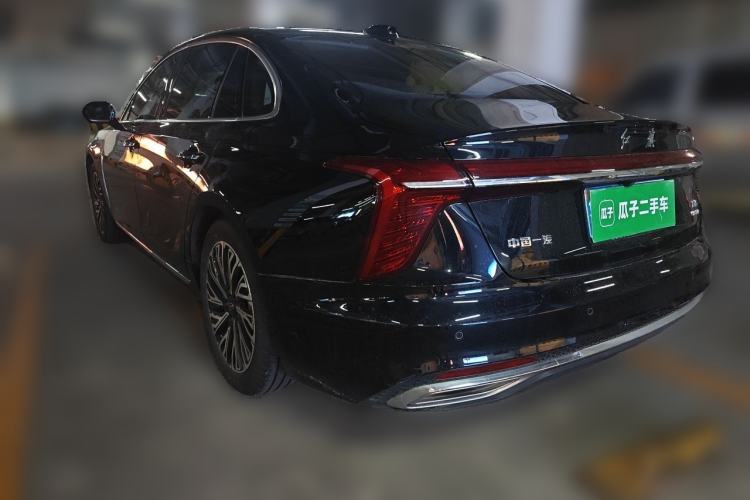 Used Hongqi H5 2024 2.0T Automatic Smart Connect Flagship Edition Rear Left 45 Deg