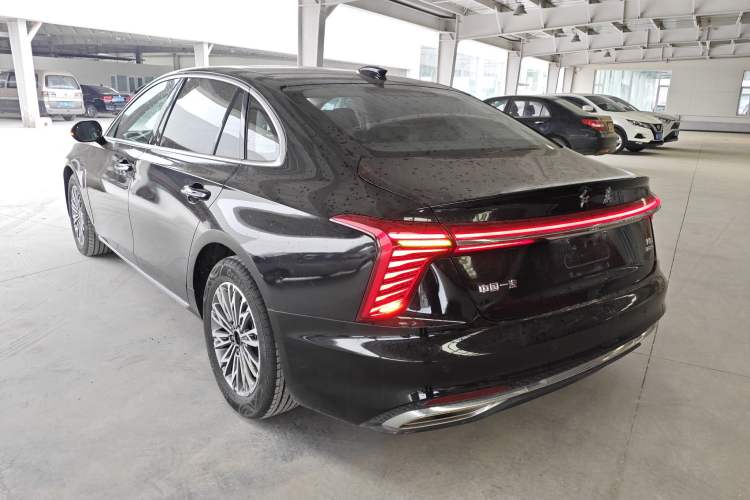 Used Hongqi H5 2024 1.5T DCT Smart Connect Flagship Edition Rear Left 45 Deg