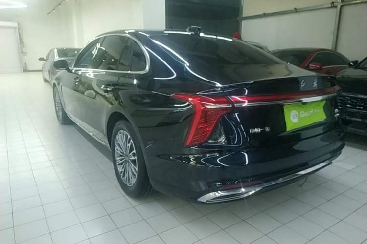 Used Hongqi H5 2024 1.5T DCT Smart Connect Flagship Edition Rear Left 45 Deg