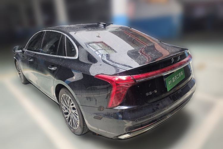 Used Hongqi H5 2024 2.0T Automatic Smart Connect Flagship Edition Rear Left 45 Deg
