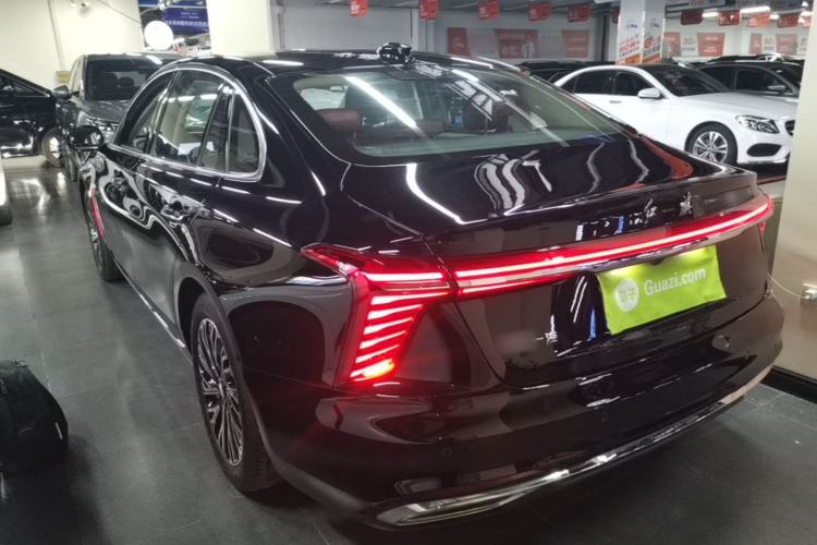 Used Hongqi H5 2024 2.0T Automatic Smart Connect Flagship Edition Rear Left 45 Deg