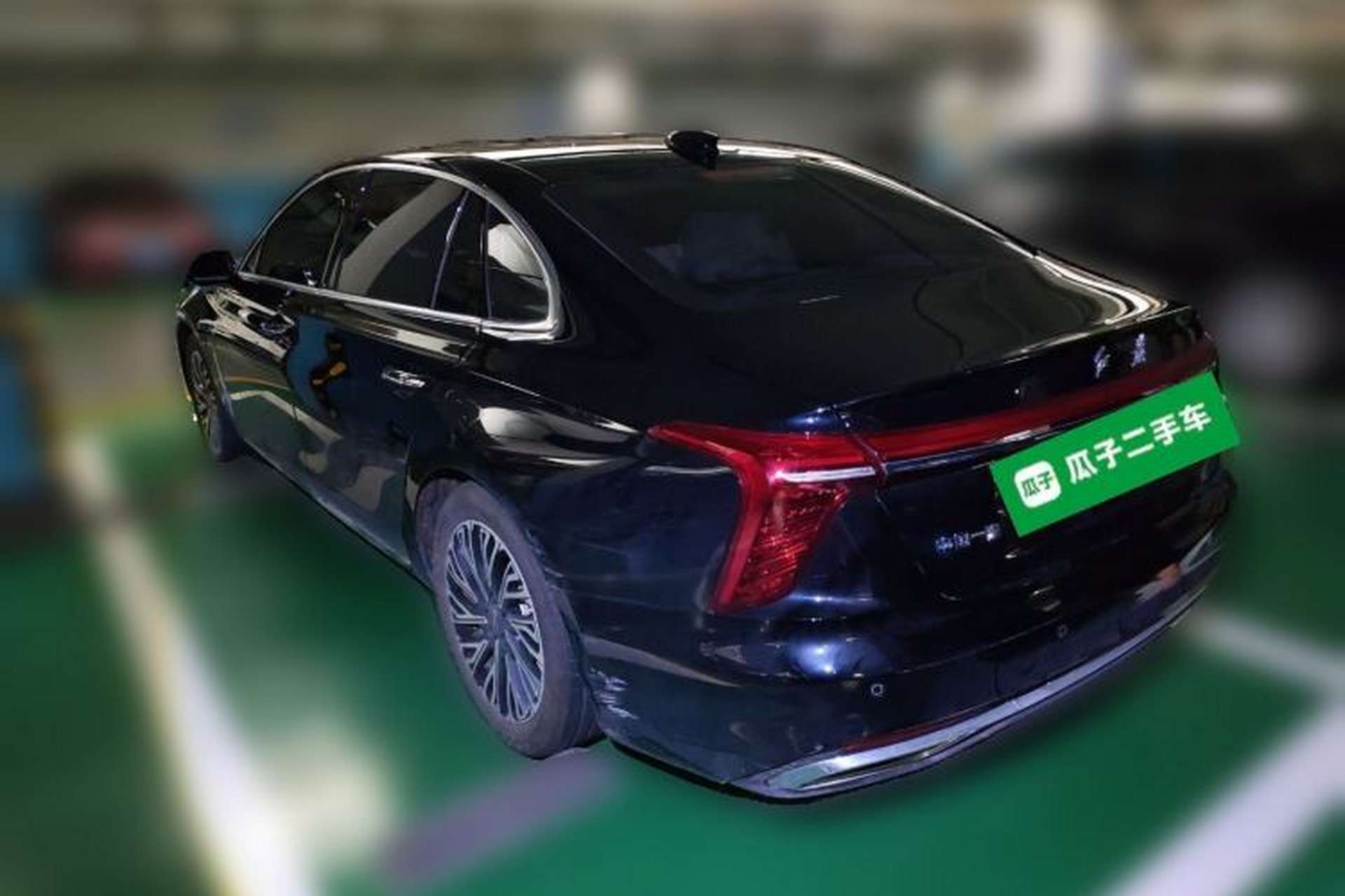 Used Hongqi H5 2024 2.0T Automatic Smart Connect Flagship Edition Rear Left 45 Deg