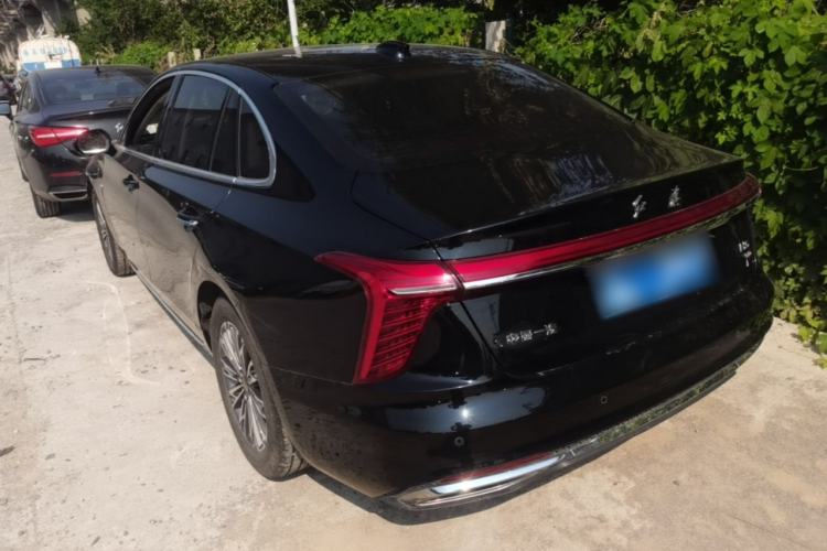 Used Hongqi H5 2024 1.5T DCT Smart Connect Flagship Edition Rear Left 45 Deg