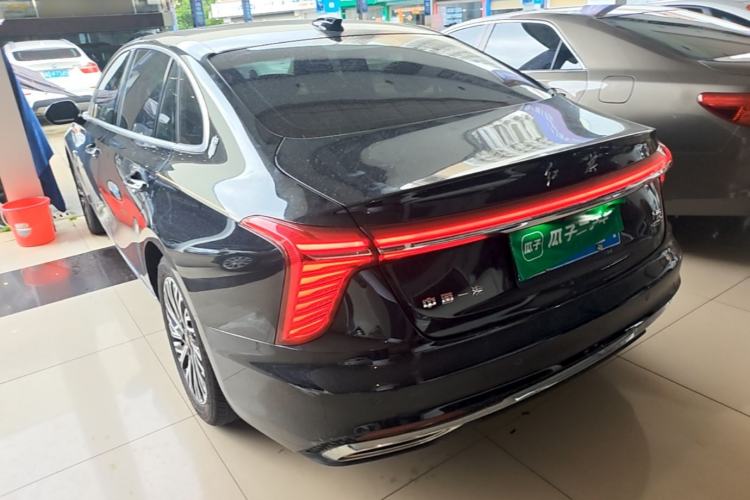 Used Hongqi H5 2024 2.0T Automatic Smart Connect Flagship Edition Rear Left 45 Deg