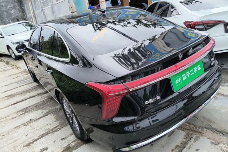 Used Hongqi H5 2024 1.5T DCT Smart Connect Flagship Edition Rear Left 45 Deg