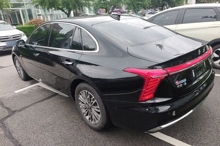 Used Hongqi H5 2024 1.5T DCT Smart Connect Flagship Edition Rear Left 45 Deg