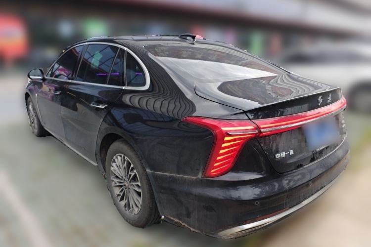 Used Hongqi H5 2024 1.5T DCT Smart Connect Flagship Edition Rear Left 45 Deg