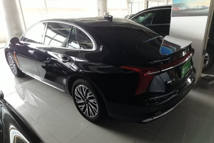 Used Hongqi H5 2024 2.0T Automatic Smart Connect Flagship Edition Rear Left 45 Deg