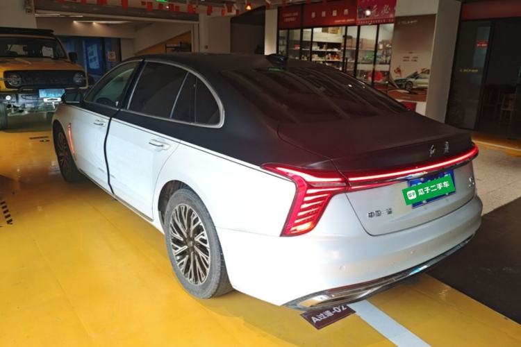 Used Hongqi H5 2024 2.0T Automatic Smart Connect Flagship Edition Rear Left 45 Deg