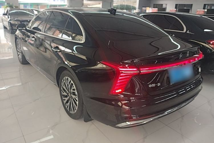 Used Hongqi H5 2024 2.0T Automatic Smart Connect Flagship Edition Rear Left 45 Deg