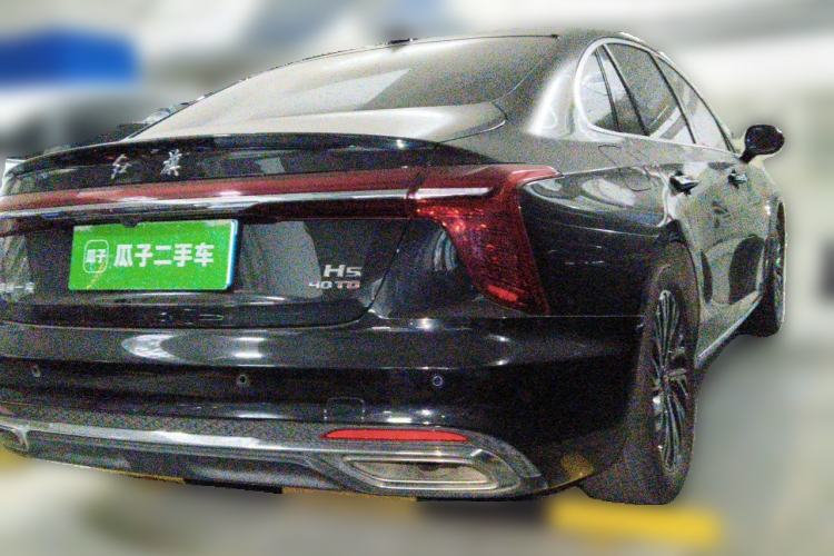 Used Hongqi H5 2024 2.0T Automatic Smart Connect Flagship Edition Rear Right 45 Deg