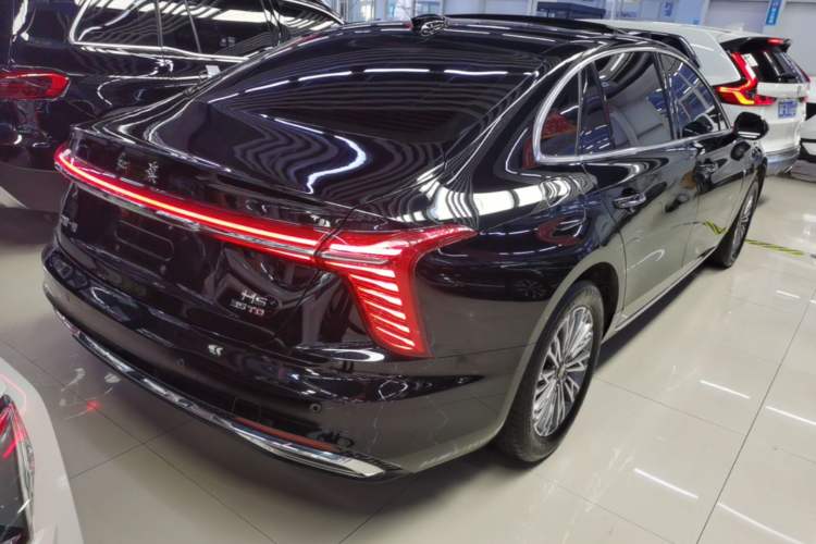 Used Hongqi H5 2024 1.5T DCT Smart Connect Flagship Edition Rear Right 45 Deg