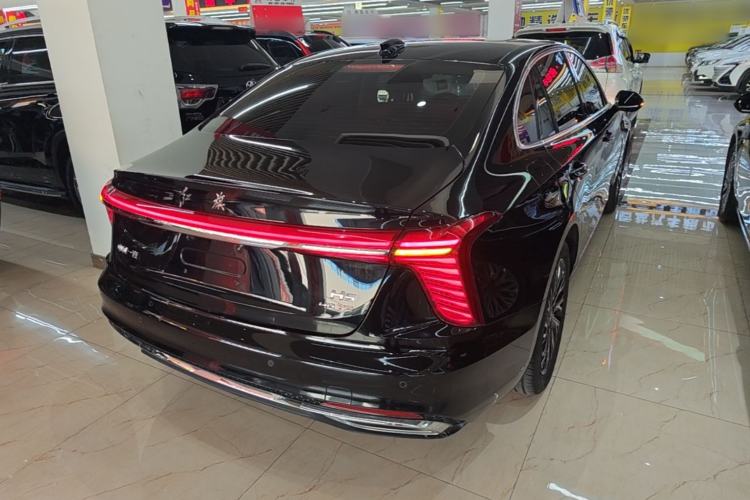 Used Hongqi H5 2024 2.0T Automatic Smart Connect Flagship Edition Rear Right 45 Deg