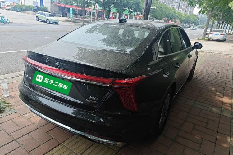 Used Hongqi H5 2024 1.5T DCT Smart Connect Flagship Edition Rear Right 45 Deg