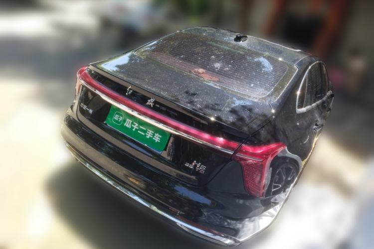 Used Hongqi H5 2024 1.5T DCT Smart Connect Flagship Edition Rear Right 45 Deg