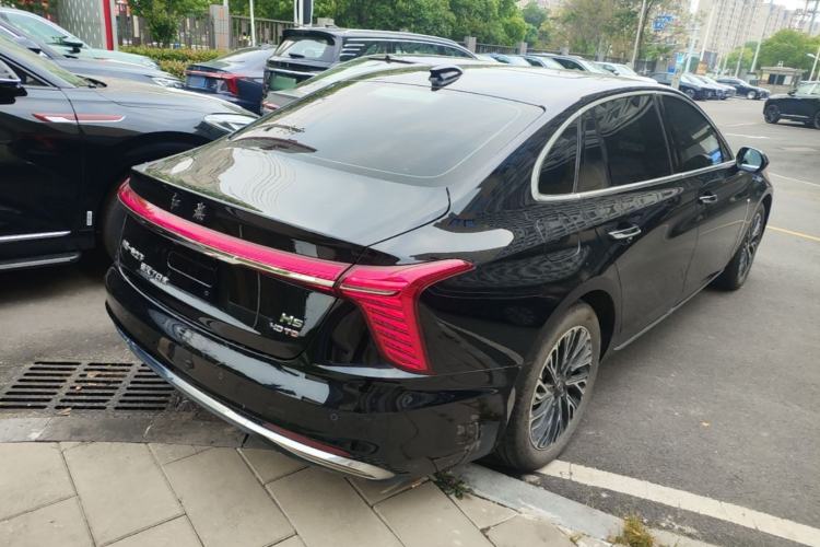 Used Hongqi H5 2024 2.0T Automatic Smart Connect Flagship Edition Rear Right 45 Deg