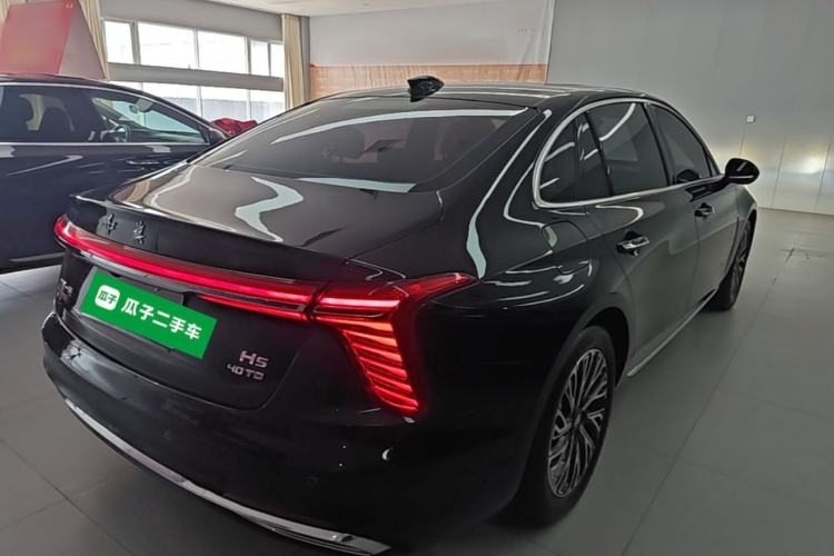 Used Hongqi H5 2024 2.0T Automatic Smart Connect Flagship Edition Rear Right 45 Deg