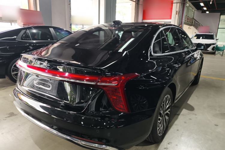 Used Hongqi H5 2024 2.0T Automatic Smart Connect Flagship Edition Rear Right 45 Deg