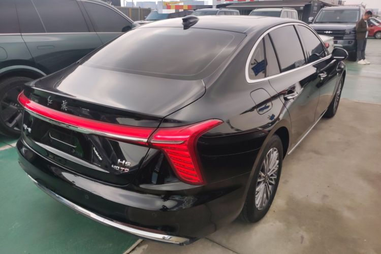 Used Hongqi H5 2024 2.0T Automatic Smart Connect Flagship Edition Rear Right 45 Deg