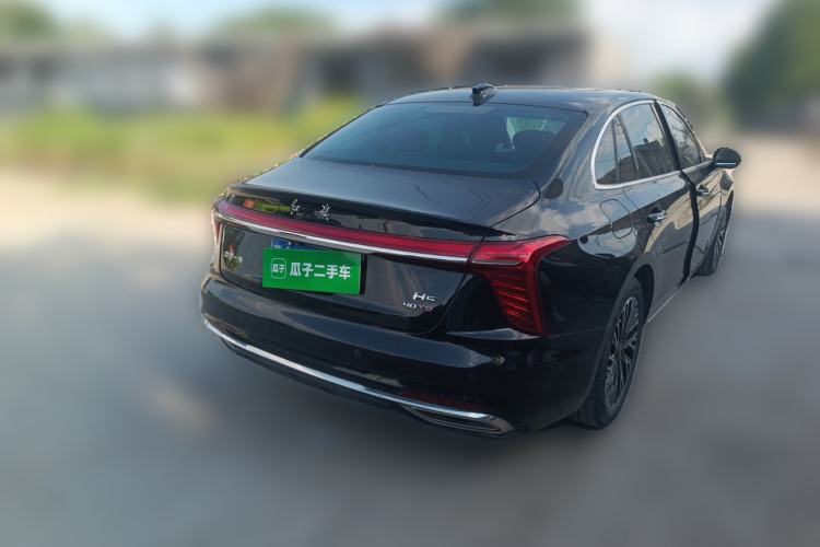 Used Hongqi H5 2024 2.0T Automatic Smart Connect Flagship Edition Rear Right 45 Deg