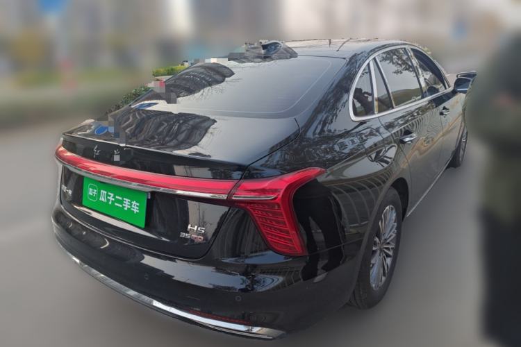 Used Hongqi H5 2024 1.5T DCT Smart Connect Flagship Edition Rear Right 45 Deg