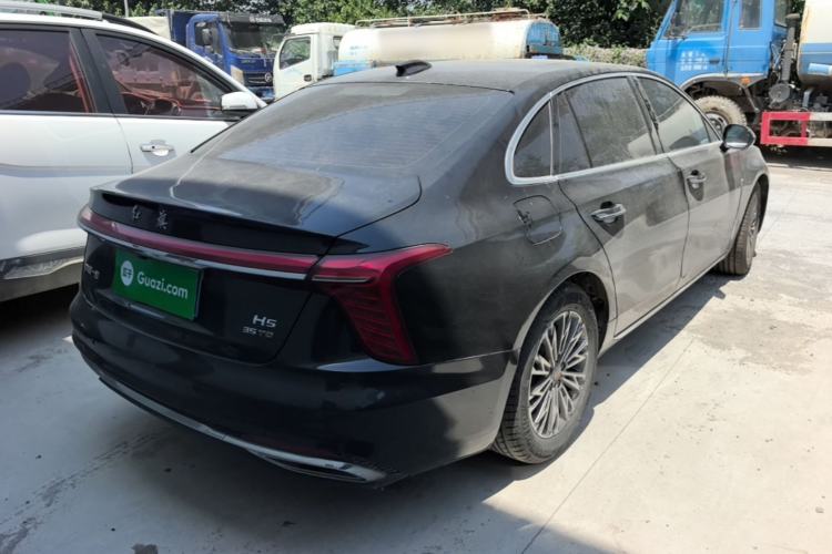 Used Hongqi H5 2024 1.5T DCT Smart Connect Flagship Edition Rear Right 45 Deg