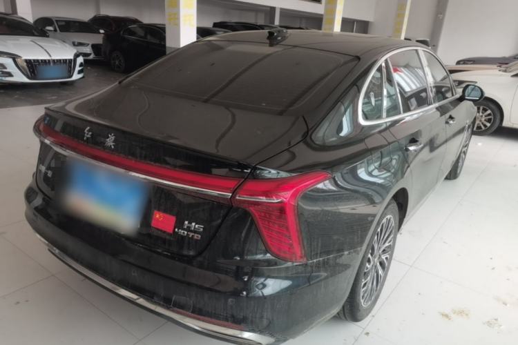 Used Hongqi H5 2024 2.0T Automatic Smart Connect Flagship Edition Rear Right 45 Deg