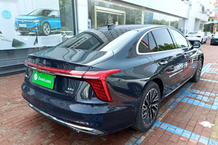 Used Hongqi H5 2024 2.0T Automatic Smart Connect Flagship Edition Rear Right 45 Deg