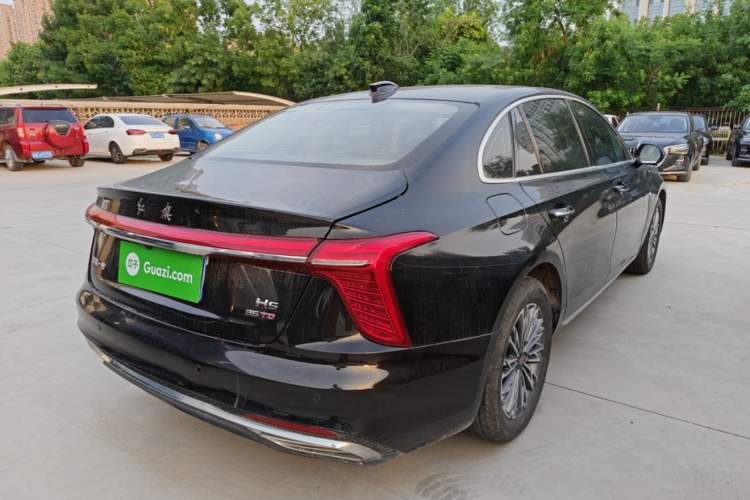 Used Hongqi H5 2024 1.5T DCT Smart Connect Flagship Edition Rear Right 45 Deg