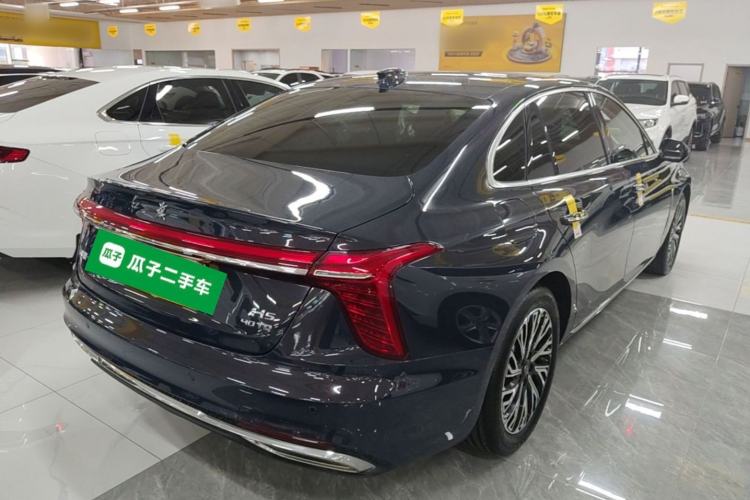 Used Hongqi H5 2024 2.0T Automatic Smart Connect Flagship Edition Rear Right 45 Deg