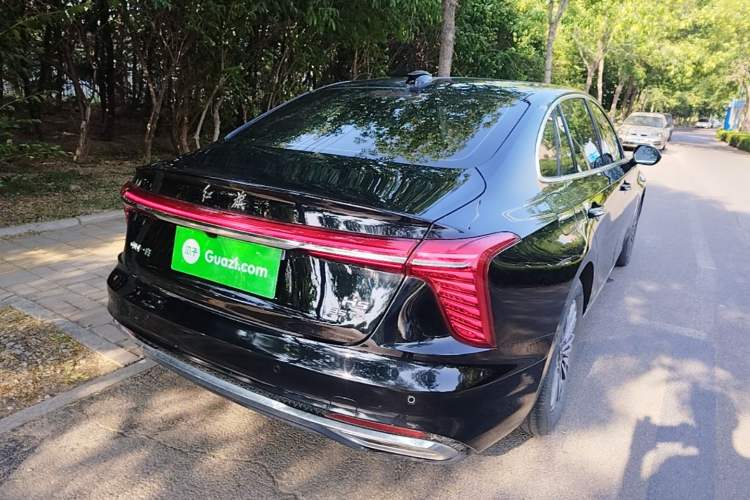 Used Hongqi H5 2024 1.5T DCT Smart Connect Flagship Edition Rear Right 45 Deg