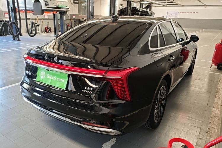Used Hongqi H5 2024 2.0T Automatic Smart Connect Flagship Edition Rear Right 45 Deg
