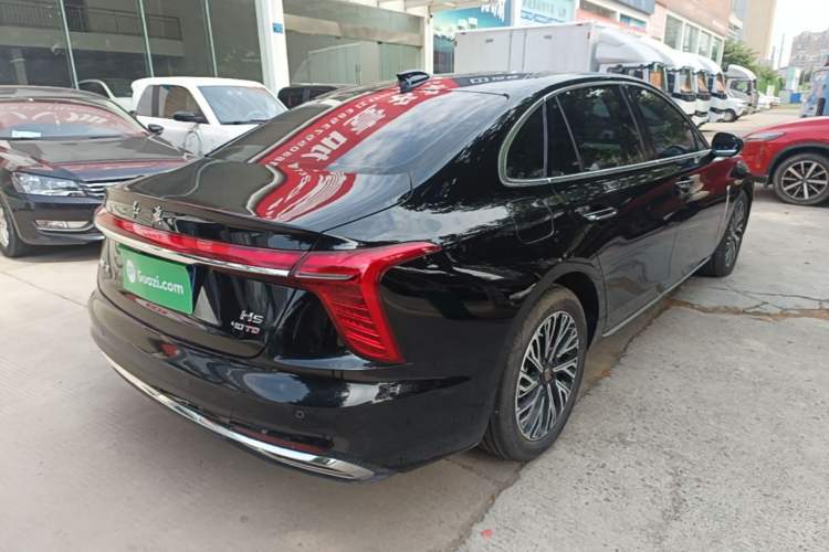 Used Hongqi H5 2024 2.0T Automatic Smart Connect Flagship Edition Rear Right 45 Deg