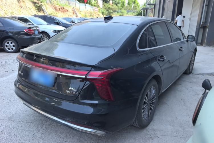 Used Hongqi H5 2024 1.5T DCT Smart Connect Flagship Edition Rear Right 45 Deg