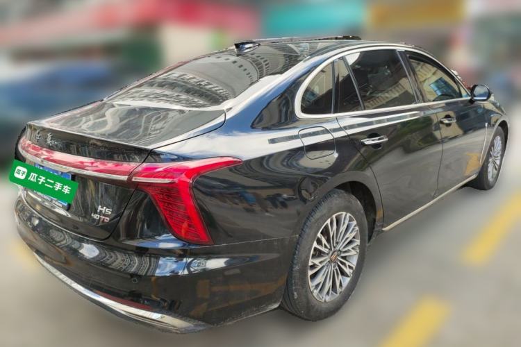 Used Hongqi H5 2024 2.0T Automatic Smart Connect Flagship Edition Rear Right 45 Deg