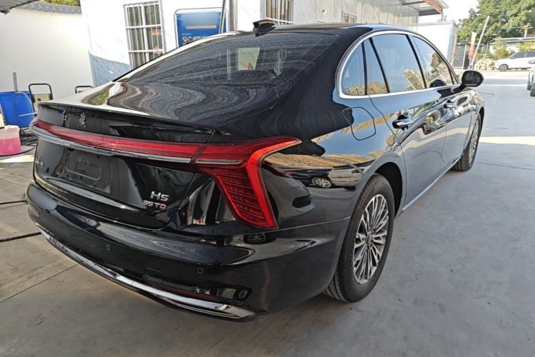 Used Hongqi H5 2024 1.5T DCT Smart Connect Flagship Edition Rear Right 45 Deg