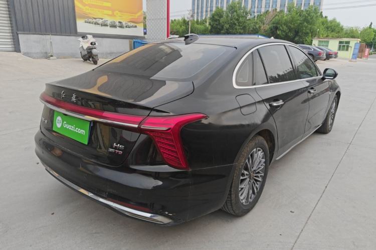 Used Hongqi H5 2024 1.5T DCT Smart Connect Flagship Edition Rear Right 45 Deg