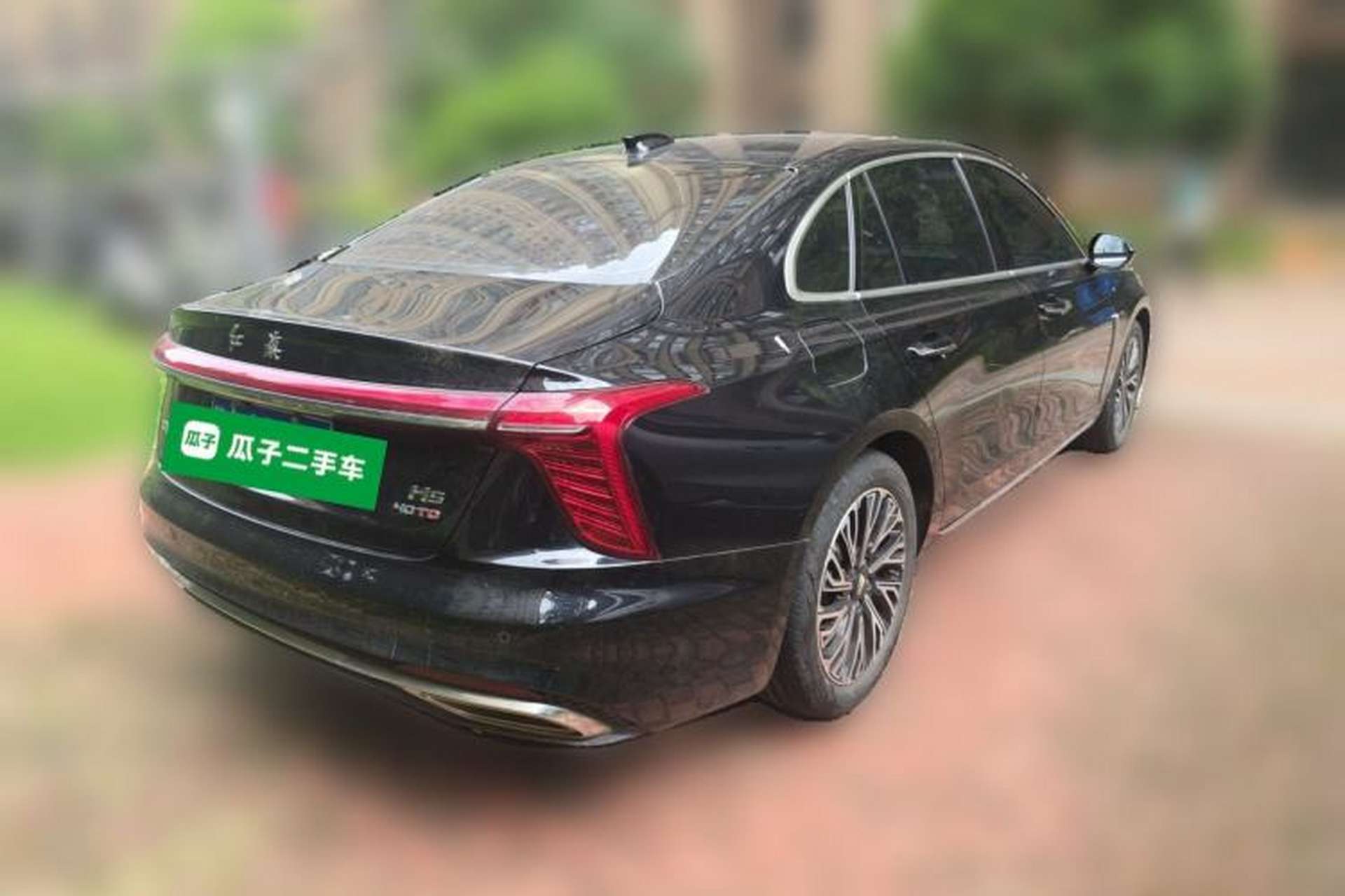 Used Hongqi H5 2024 2.0T Automatic Smart Connect Flagship Edition Rear Right 45 Deg